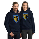 Vintage Castle Shield Axes Minifigur Kapuzenpullover Sweatshirt