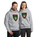 Vintage Castle Shield Elchgeweih Minifigur Kapuzenpullover Sweatshirt