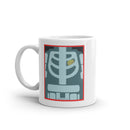 Xray Brick in Chest Weiß glänzende Tasse