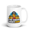 Piraten-Minifigurentruhe, weiß glänzende Tasse