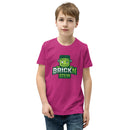 Brickn Stein Monster Minifigure Youth Short Sleeve T-Shirt
