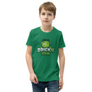 Brickn Stein Monster Minifigure Youth Short Sleeve T-Shirt