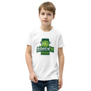 Brickn Stein Monster Minifigure Youth Short Sleeve T-Shirt