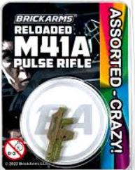 Brickarms M41A v3 Pulse Rifle - RELOADED Crazy Random Colors