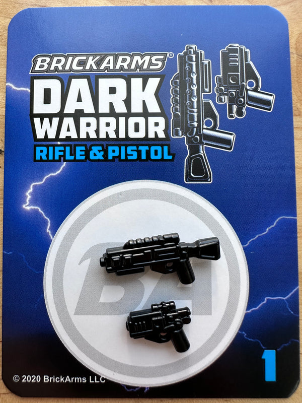 BrickArms Dark Warrior Pack 1 Rifle & Pistol