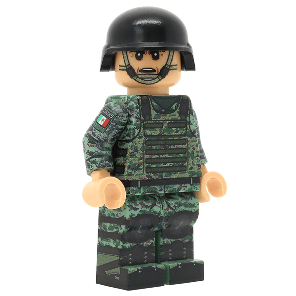 United Bricks Mexican Army Soldier Minifigure