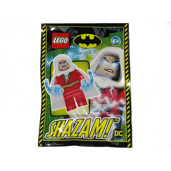 LEGO Superheroes: Shazam Minifigure with Extra Hair and Power Blasts 212012