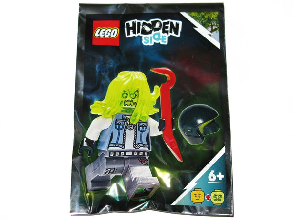 LEGO Hidden Side Posessed Biker minifigure with Crowbar 792005 foil pack