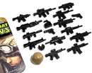 BrickArms Modern Combat Assault Weapons Pack V3 Weapons Military Pack for Minifigures