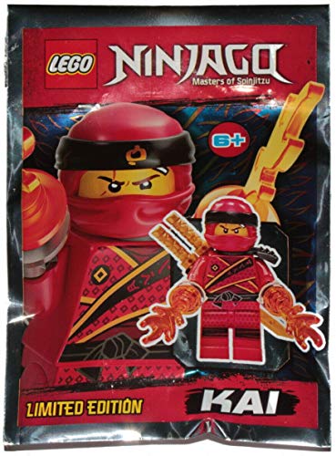 Lego Ninjago Rare Limited Edition Kai Minifigure Foil Pack