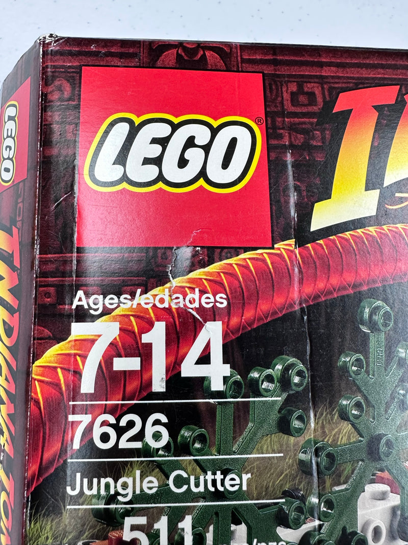 Lego Indiana Jones Jungle Cutter 7626 Open Box Sealed Bags