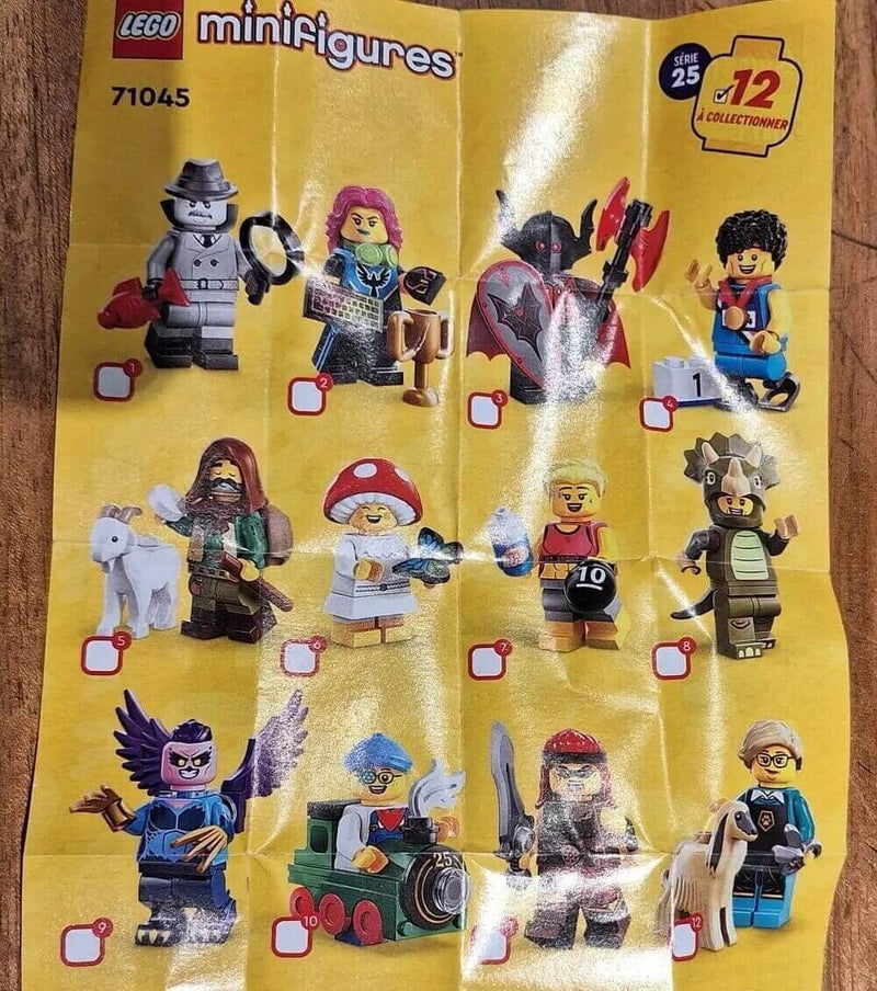 Lego 71045 Series 25 CMF Complete Set of 12 Minifigures