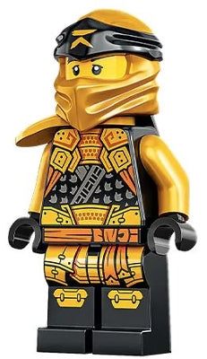 LEGO Ninjago Cole Crystalized Minifigure Dual Gold Weapons 892295 Paper Bag