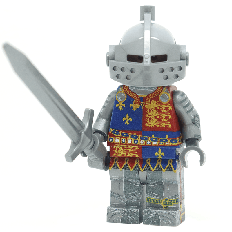 United Bricks King Henry V Historical Military Minifigure Knight