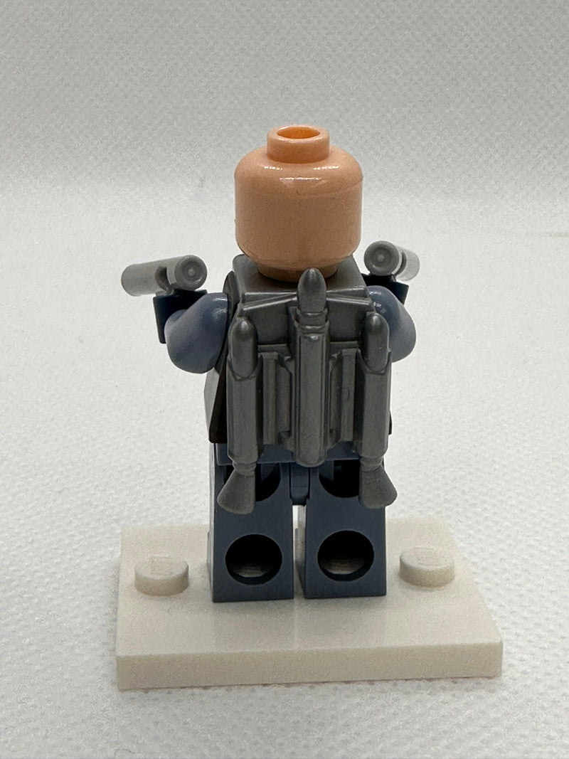 Lego Star Wars Jango Fett Angry Face Minifigure
