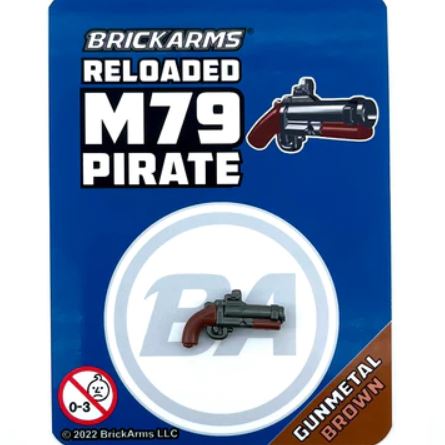 Brickarms M79 Pirate - RELOADED (Gunmetal/Brown)