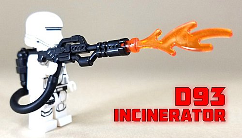 Brickarms D93 Incinerator with C14 Fuel Tank Pack