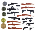 Brickarms WWII Weapons Pack v4 for Military Minifigures