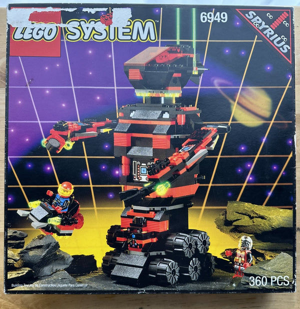 Lego 6949 Robo-Guardian Spyrus Space EMPTY BOX ONLY Vintage
