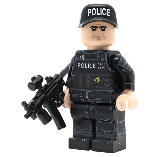 United Bricks Military Building Minifigure British Police AFO