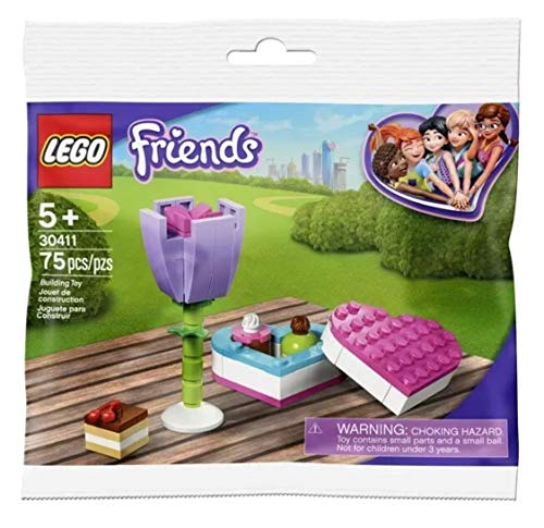 LEGO Friends Flower and Chocolate Box Build 30411 Polybag