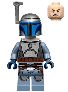 Lego Star Wars Jango Fett Angry Face Minifigure