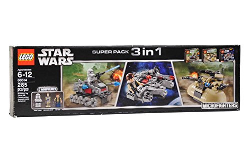 LEGO Star Wars Super Pack 3 in 1 66514 Set
