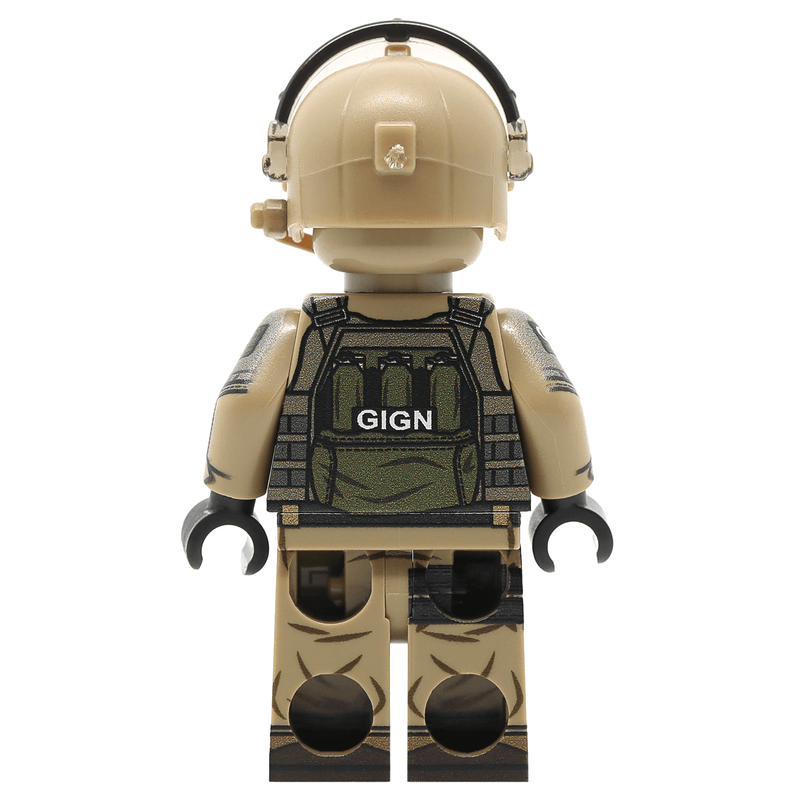 United Bricks Military Building Minifigure French GIGN