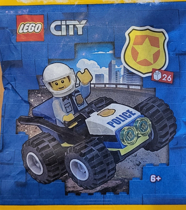 LEGO City Police: Policeman Minifigure Buggy 952302 Paper Bag