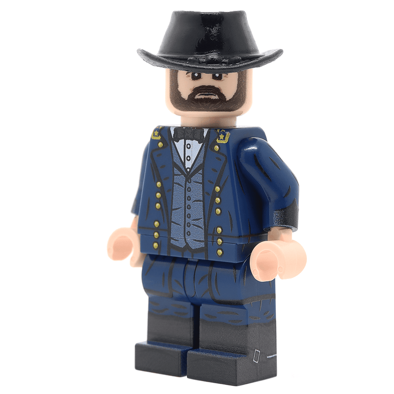 United Bricks Military Building Minifigure Civil War General Ulysses S. Grant