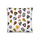 Vintage Shield Pattern Basic Pillow