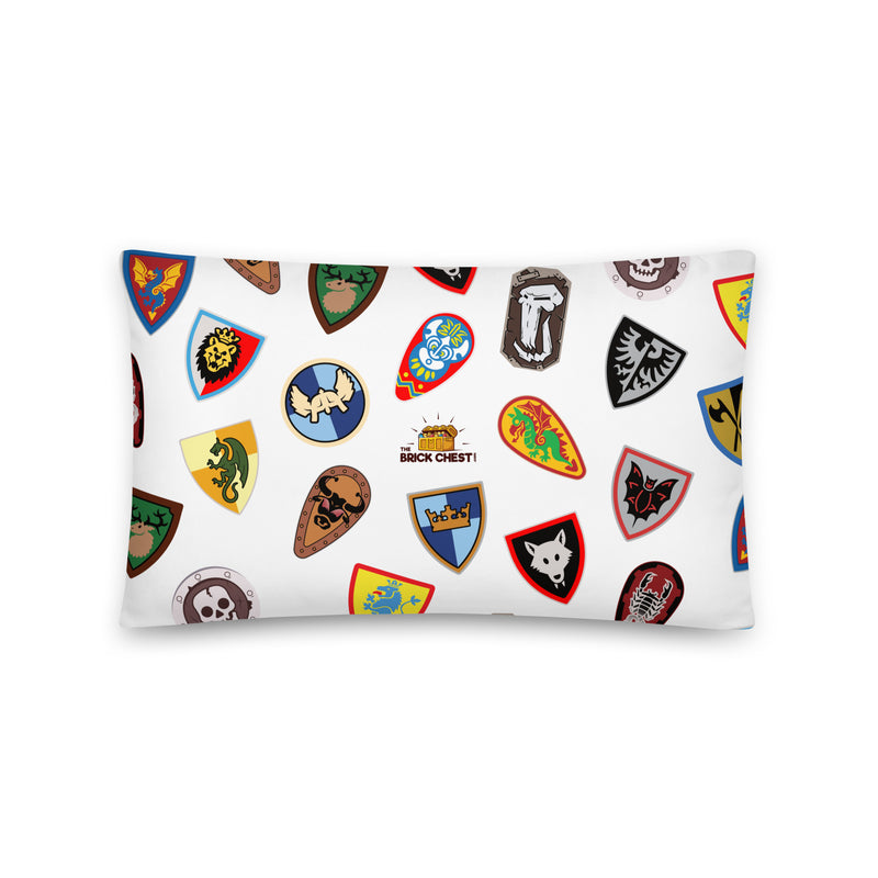 Vintage Shield Pattern Basic Pillow