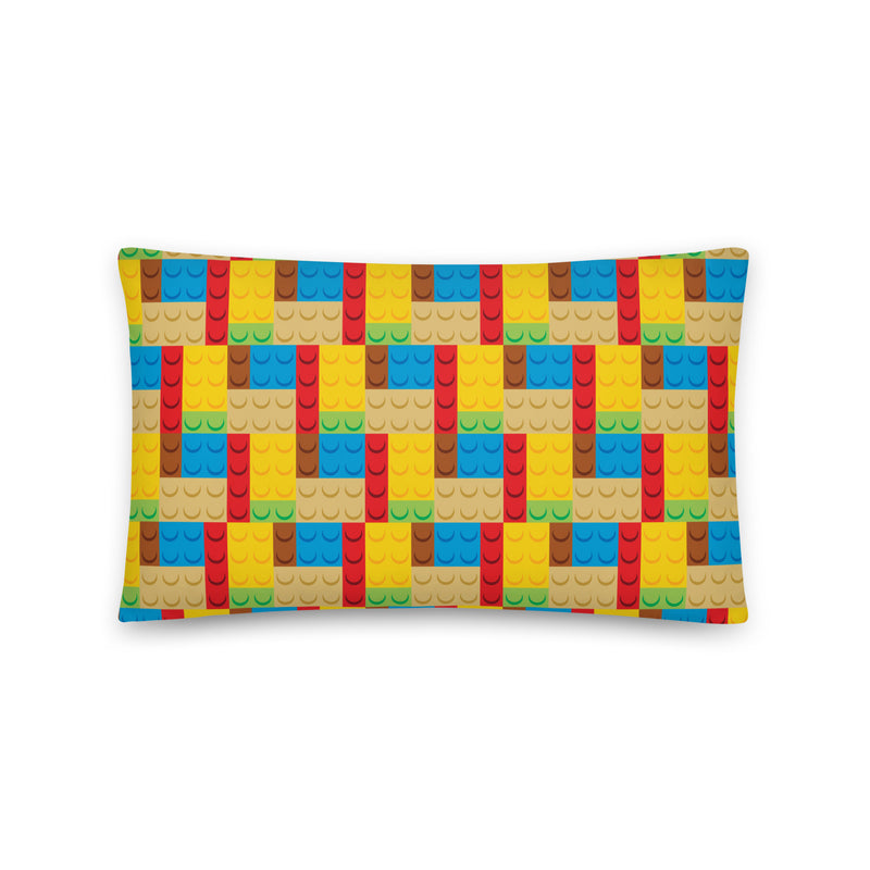 Bricks Pattern Basic Pillow