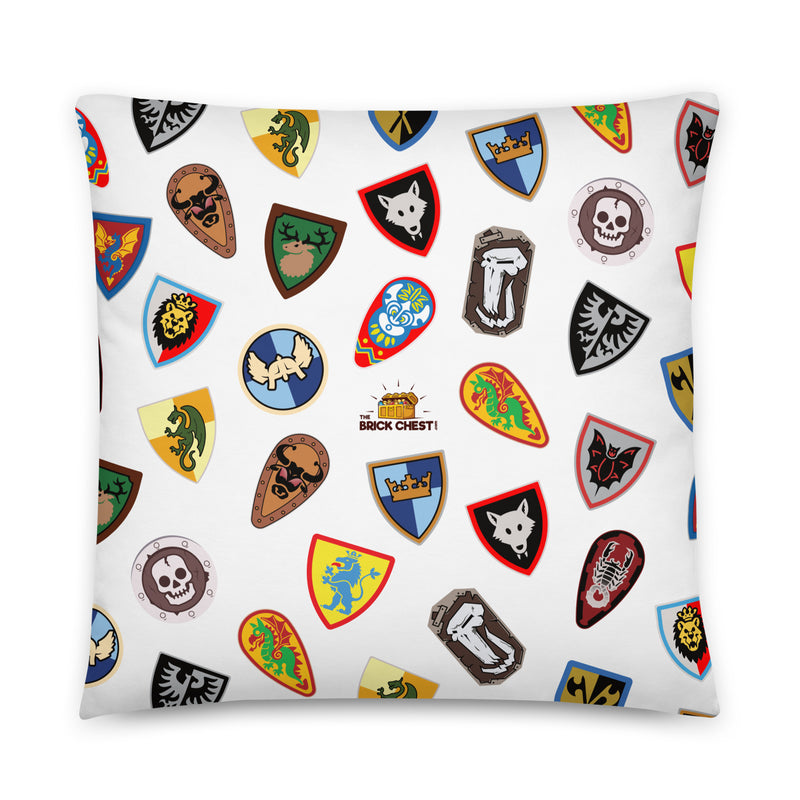 Vintage Shield Pattern Basic Pillow