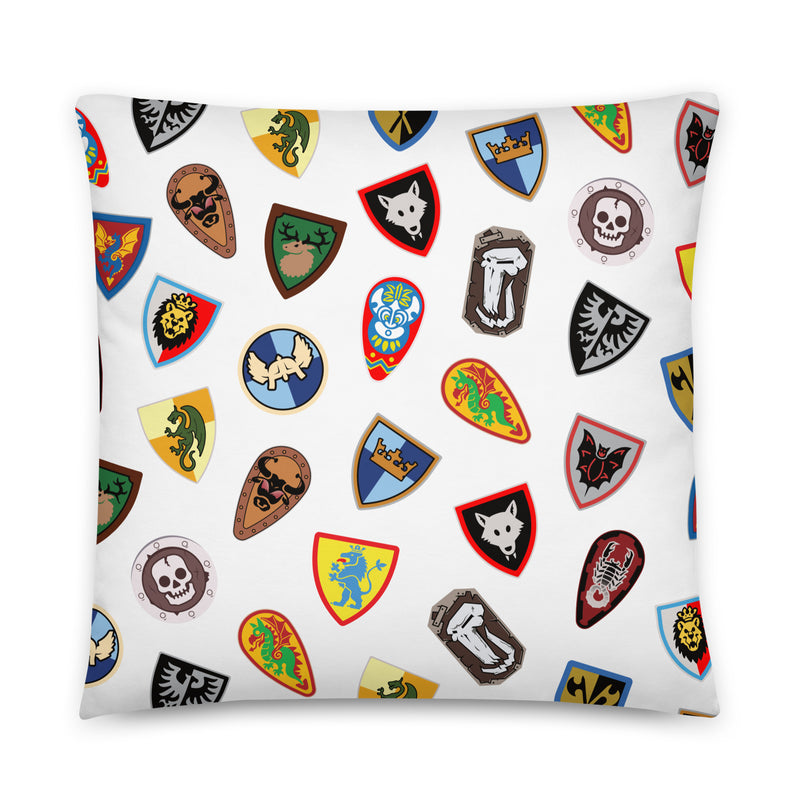 Vintage Shield Pattern Basic Pillow