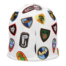 Vintage Castle Shield All-Over Print Beanie