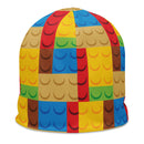 Building Bricks All-Over Print Beanie