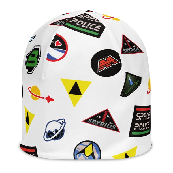 Vintage Space All-Over Print Beanie