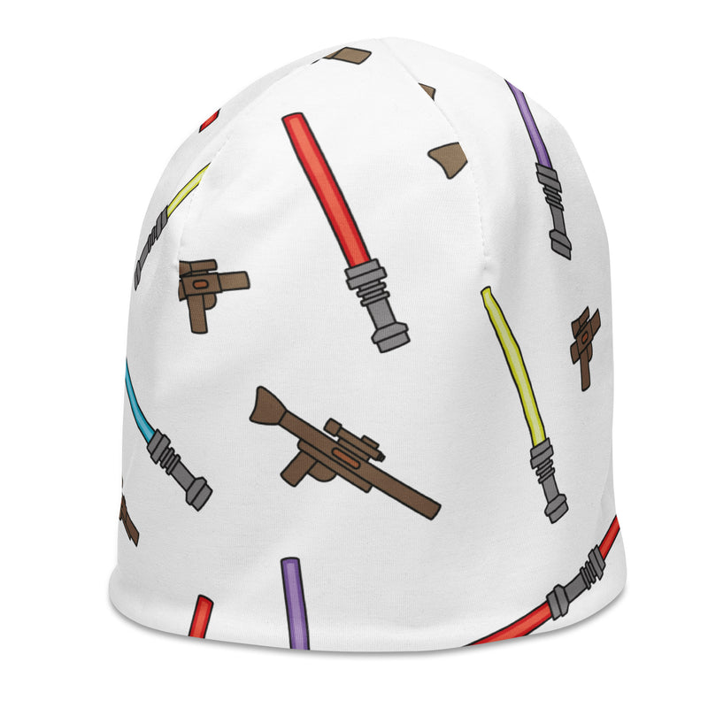 Blaster Weapons All-Over Print Beanie