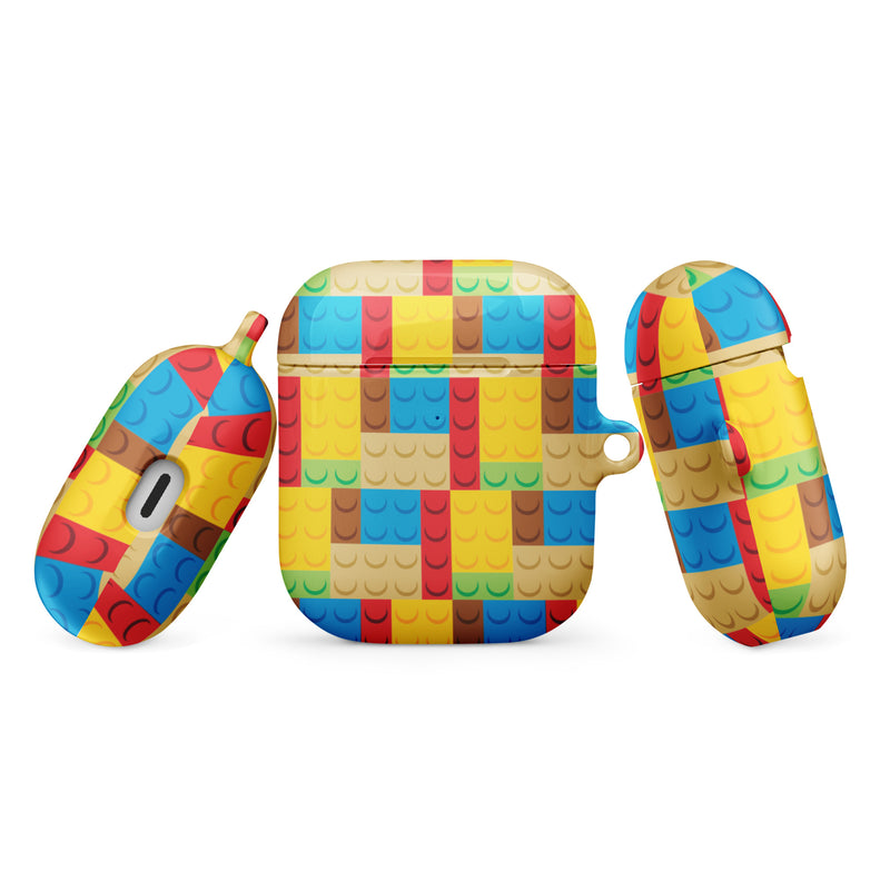 Building Bricks Pattern Blocks Case for AirPods®