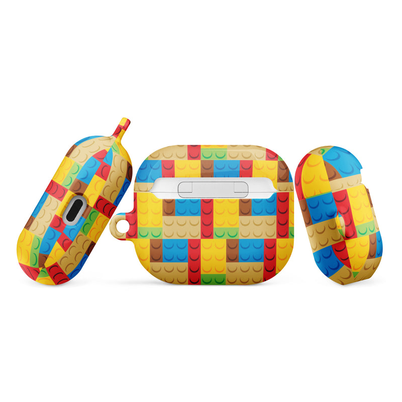 Building Bricks Pattern Blocks Case for AirPods®