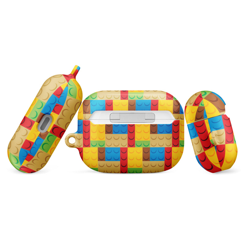 Building Bricks Pattern Blocks Case for AirPods®