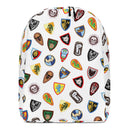 Vintage Shield Castle Minimalist Backpack