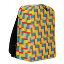 Building Bricks Pattern Minimalist Backpack