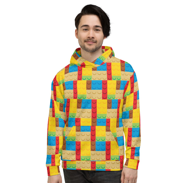 Bricks Pattern Unisex Hoodie