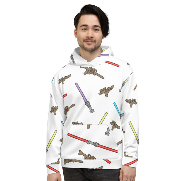 Blaster Weapon Pattern Unisex Hoodie