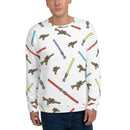 Blaster Waffen Muster Unisex Sweatshirt