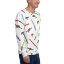 Blaster Waffen Muster Unisex Sweatshirt