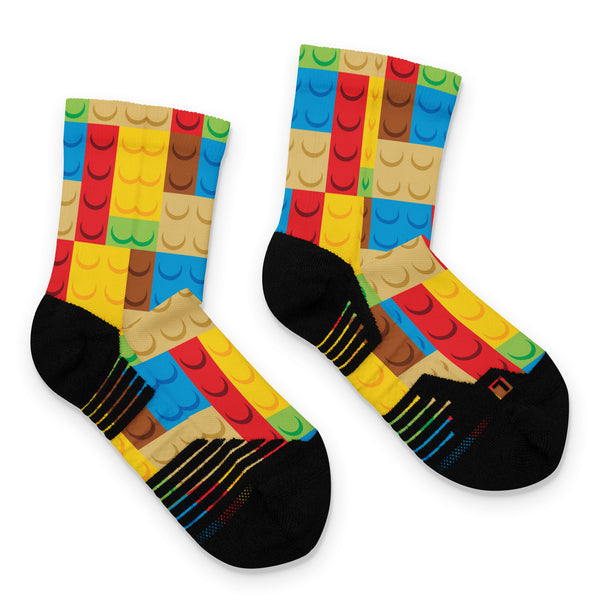 Building Bricks Ankle Socks