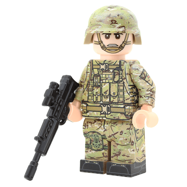United Bricks Modern British Army Soldier Military Minifigure